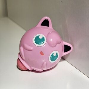 Pokemon Pink Jigglypuff Toy Top Vtg